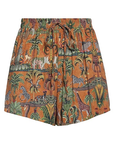 TOOCO Shorts & Bermuda Camel 100% Rayon