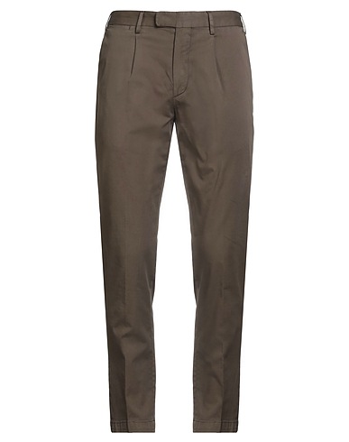 DEVORE INCIPIT Pantalone Testa di moro 93% Cotone, 6% Seta, 1% Elastan