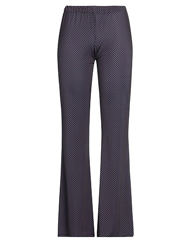 MERCI ITALIA Casual trouser Black 50% Viscose, 50% Polyester