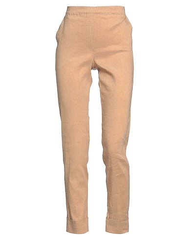 D.EXTERIOR Hosen Hellbraun 69% Leinen, 31% Elastan
