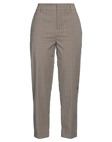 MERCI ITALIA Casual pants Ivory 63% Polyester, 35% Viscose, 2% Elastane