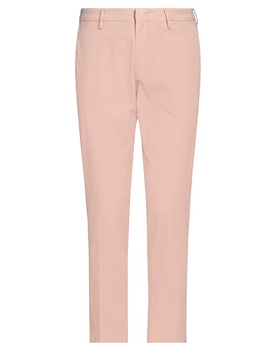 MICHAEL COAL Casual trouser Light pink 98% Cotton, 2% Elastane
