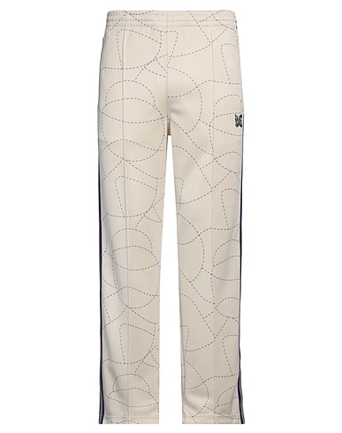 NEEDLES Casual pants Ivory 100% Polyester, Rayon