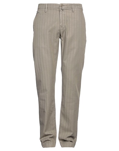 JACOB COHЁN Casual trouser Grey 69% Cotton, 29% Linen, 2% Elastane, Polyester