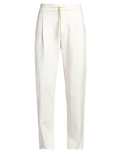 A PAPER KID Casual trouser White 100% Cotton