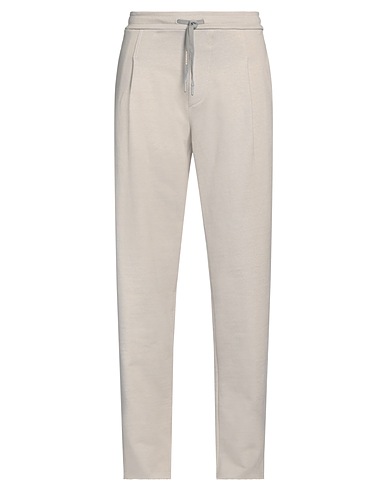A PAPER KID Casual trouser Light grey 100% Cotton