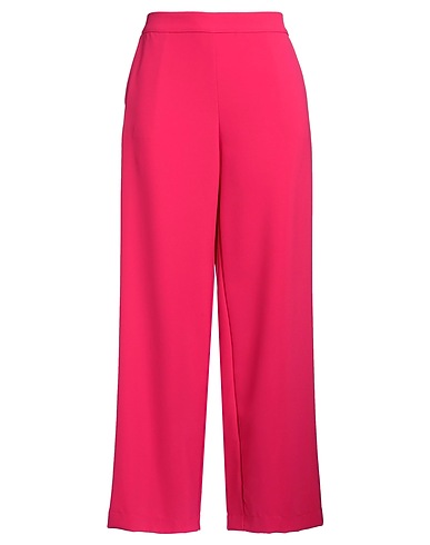 CLIPS Casual trouser Fuchsia 91% Polyester, 9% Elastane