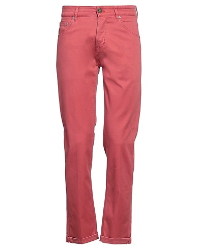 PT Torino Casual trouser Brick red 62% Cotton, 36% Lyocell, 2% Elastane