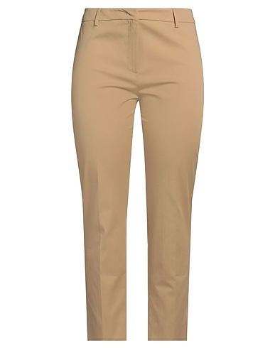 WEEKEND MAX MARA Casual trouser Sand 97% Cotton, 3% Elastane