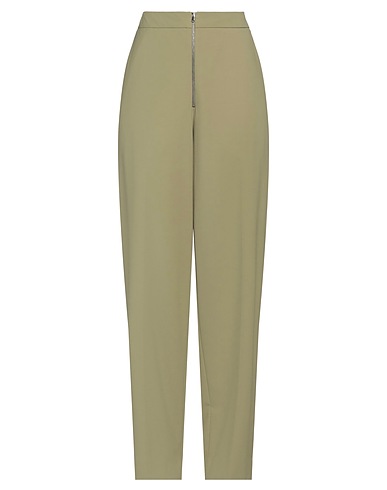 GAUCHERE Casual trouser Military green 53% Polyester, 43% Virgin Wool, 4% Elastane