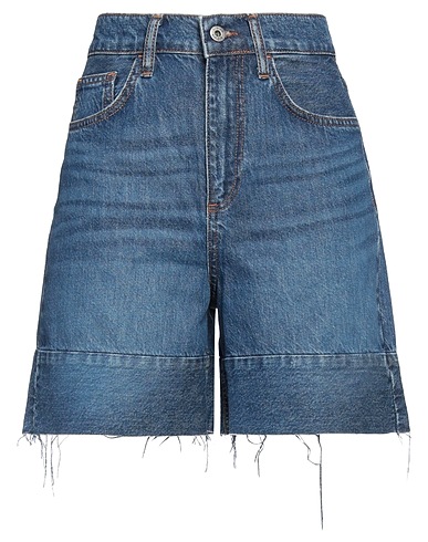 LIU •JO Denim shorts Blue 100% Cotton