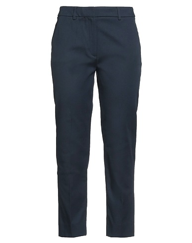 WEEKEND MAX MARA Pantalone Blu notte 99% Cotone, 1% Elastan