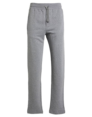 DOLCE&GABBANA Hosen Grau 94% Baumwolle, 4% Polyamid, 2% Elastan, Kalbsleder