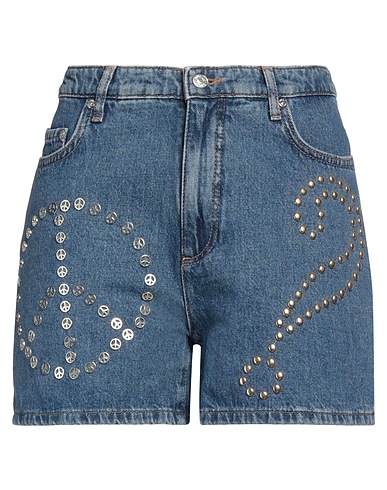 MOSCHINO JEANS Denim shorts Blue 100% Cotton