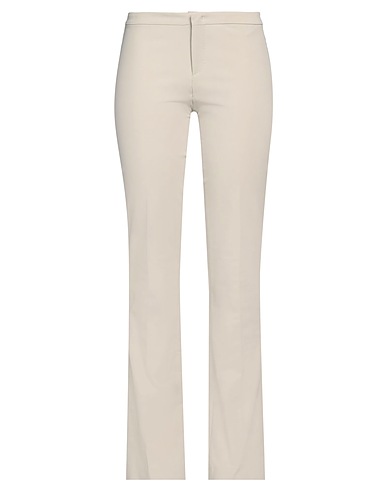 PT Torino Casual pants Beige 48% Cotton, 46% Polyamide, 6% Elastane