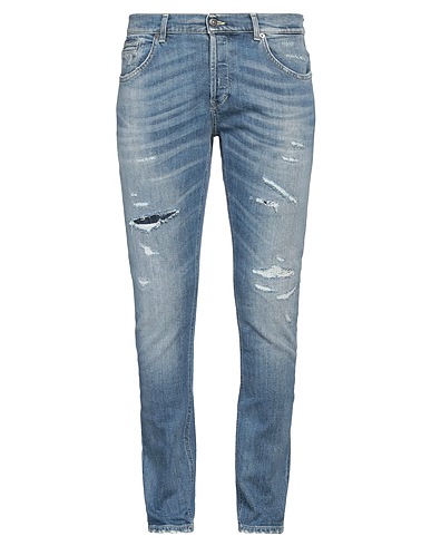 DONDUP Pantaloni jeans Blu 98% Cotone organico, 2% Elastan