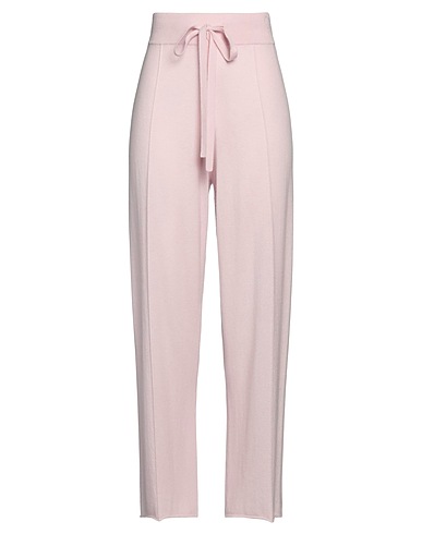 ALLUDE Casual trouser Pink 70% Wool, 30% Cashmere