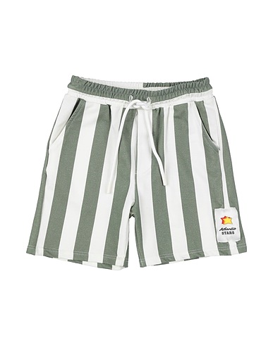 ATLANTIC STARS Shorts & Bermuda Military green 95% Cotton, 5% Elastane