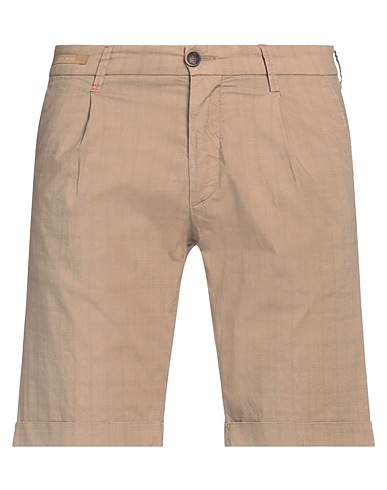 RE_HASH Shorts & Bermuda Khaki 76% Cotton, 22% Polyester, 2% Elastane