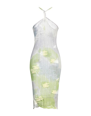 DONDUP Midi dress 63% Cotton, 37% Polyamide