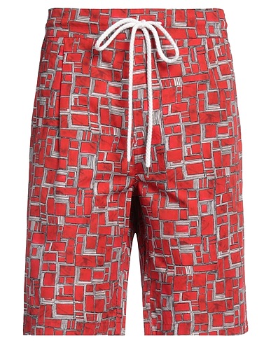 DESTIN Shorts & Bermuda Red 100% Cotton