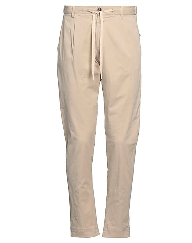 OUT/FIT Casual trouser Beige 97% Cotton, 3% Elastane