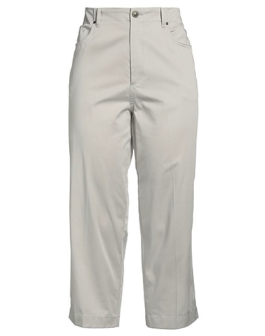 BERWICH Pantalone Grigio chiaro 98% Cotone, 2% Elastan