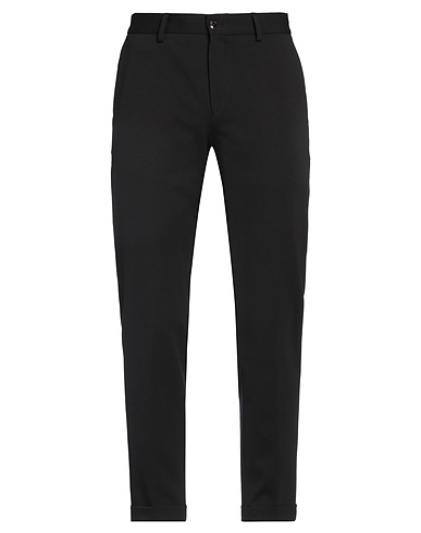 OUT/FIT Casual trouser Black 52% Cotton, 42% Polyamide, 6% Elastane