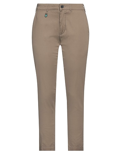 YES ZEE by ESSENZA Casual trouser Khaki 98% Cotton, 2% Elastane