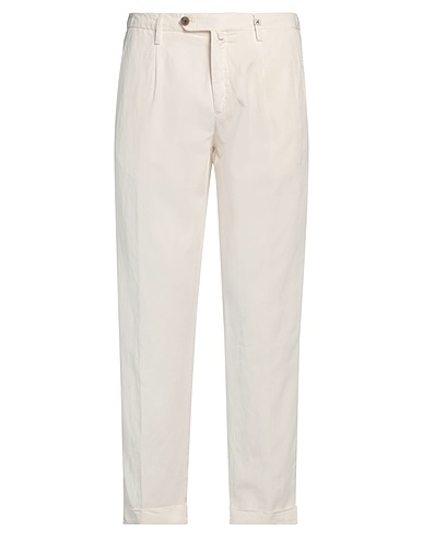 MYTHS Casual trouser Ivory 59% Lyocell, 23% Linen, 18% Cotton