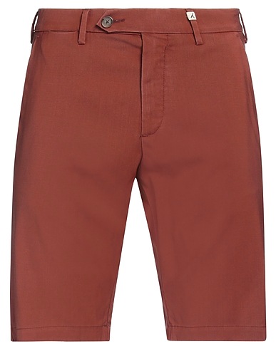 MYTHS Shorts & Bermuda Brown 100% Virgin Wool