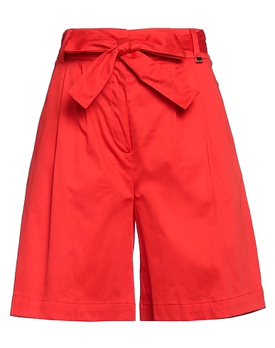 LUCKYLU  Milano Shorts & Bermuda Rosso pomodoro 97% Cotone, 3% Elastan