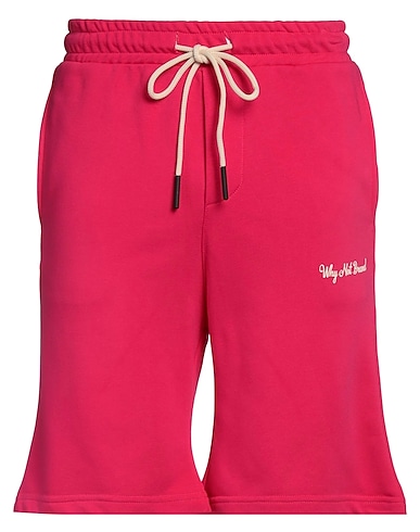 WHY NOT BRAND Shorts & Bermuda Fuchsia 65% Cotton, 35% Polyester