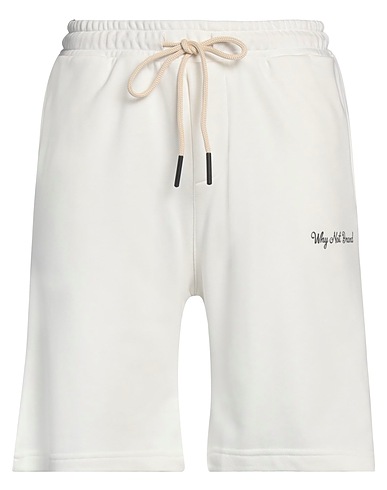 WHY NOT BRAND Shorts & Bermuda White 65% Cotton, 35% Polyester
