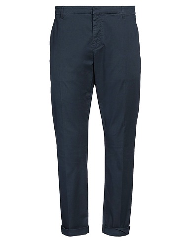 DONDUP Casual trouser Navy blue 84% Cotton, 11% Polyester, 5% Elastane