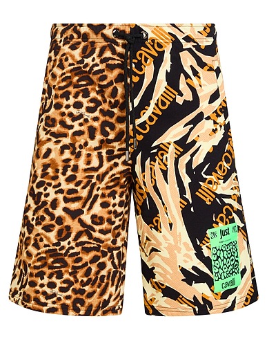 JUST CAVALLI Shorts & Bermuda Black 100% Cotton