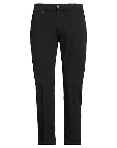 RE_HASH Casual trouser NERO 97% Cotton, 3% Elastane