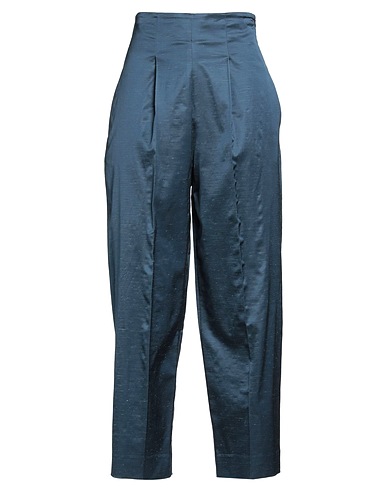 VIA MASINI 80 Casual trouser Midnight blue 60% Viscose, 32% Cotton, 5% Silk, 3% Elastane