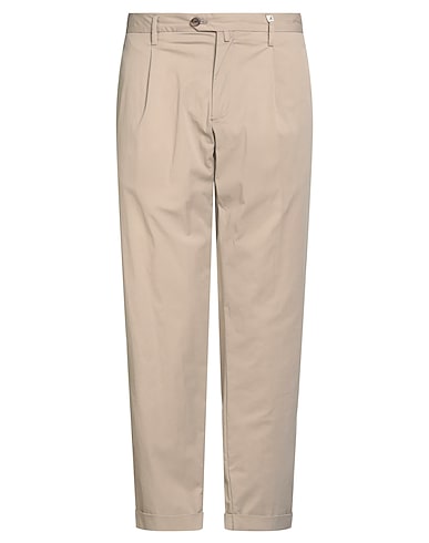 MYTHS Casual trouser Khaki 58% Cotton, 38% Nylon, 4% Elastane