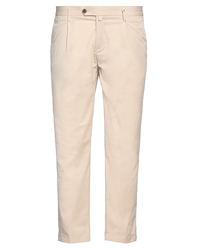 MYTHS Pantalón Beige 58% Algodón, 38% Nailon, 4% Elastán