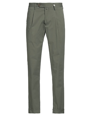 MYTHS Casual trouser Military green 58% Cotton, 38% Nylon, 4% Elastane