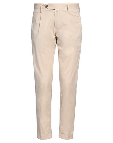 MYTHS Casual trouser Ivory 58% Cotton, 38% Nylon, 4% Elastane
