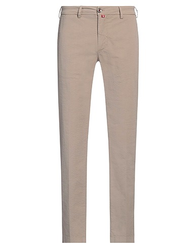 BARONIO Casual trouser Taupe 97% Cotton, 3% Elastane