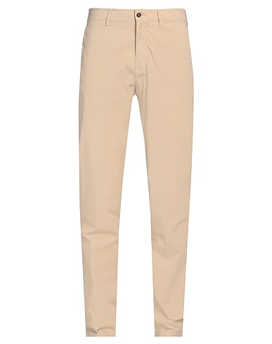 DUNHILL Casual pants Sand 97% Cotton, 3% Elastane