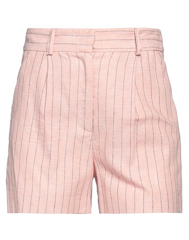 PARISIENNE ET ALORS Shorts & Bermuda Cipria 55% Viscosa, 45% Lino
