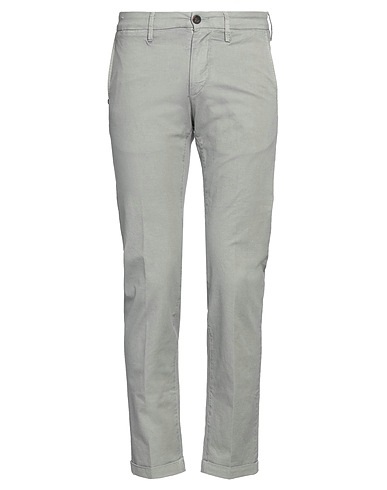 RE_HASH Casual trouser Grey 96% Cotton, 4% Elastane
