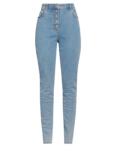 MOSCHINO JEANS Denim trousers Blue 99% Cotton, 1% Elastane