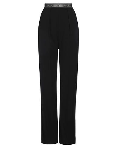 ELISABETTA FRANCHI Casual pants Black 100% Polyester