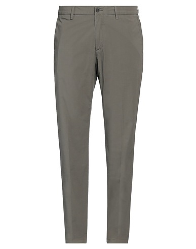 DUNHILL Casual pants Military green 97% Cotton, 3% Elastane