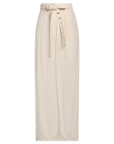 MALLONI Pantalone Avorio 100% Viscosa